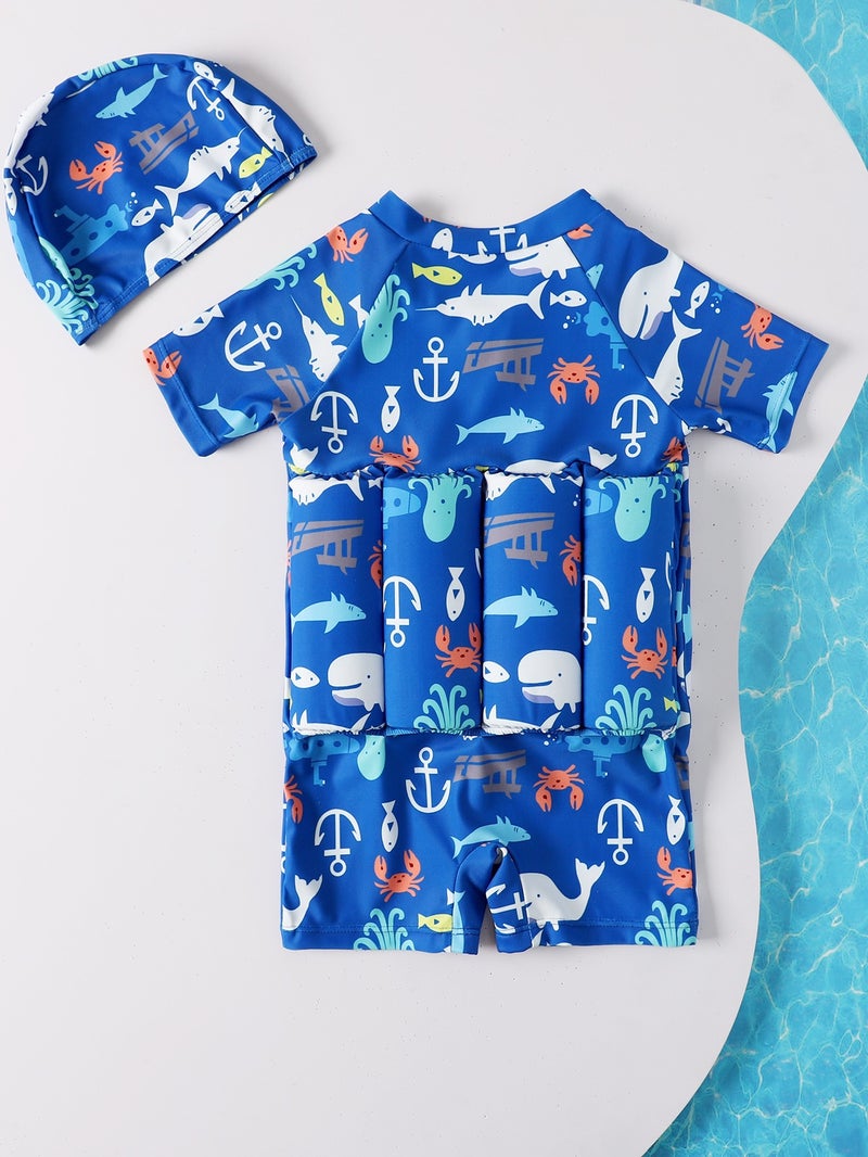 Children'S Buoyancy Swimsuit Baby Toddler Boy Girl Girl Baby Swimsuit One-Piece Floating Swimsuit Swimsuit - Image 3